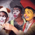 children stage drama festival