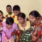 children stage drama festival